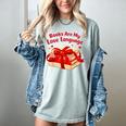 Books Are My Love Language Valentines Day For Books Lover Women's Comfort Colors T-Shirt Denim Books Are My Love Language Valentines Day For Books Lover Women's Comfort Colors T-Shirt Denim