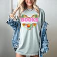 Books Are My Love Language Valentine's Day Reading Lover Women's Comfort Colors T-Shirt Denim Books Are My Love Language Valentine's Day Reading Lover Women's Comfort Colors T-Shirt Denim