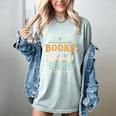 Books The Original Handheld Device Women's Comfort Colors T-Shirt Denim