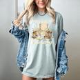 Books Are My Therapy Cozy Reading Chair Artwork Women's Comfort Colors T-Shirt Denim