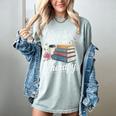 Books Are My Therapy Reading Lover Cozy Environment Women's Comfort Colors T-Shirt Denim Books Are My Therapy Reading Lover Cozy Environment Women's Comfort Colors T-Shirt Denim