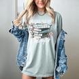 Books Are My Therapy Summer Reading Book Lovers Women's Comfort Colors T-Shirt Denim Books Are My Therapy Summer Reading Book Lovers Women's Comfort Colors T-Shirt Denim