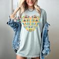 Bookshelf Heart Women's Comfort Colors T-Shirt Denim