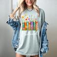Booktrovert Book Reader Book Nerd Book Reading Lover Premium Tri-Blend Women's Comfort Colors T-Shirt Denim