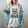 Booktrovert Raccoon Reading And Coffee For Book Lover Women's Comfort Colors T-Shirt Denim Booktrovert Raccoon Reading And Coffee For Book Lover Women's Comfort Colors T-Shirt Denim