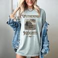 Bronte Novel Wuthering Heights Moorland Gothic Book Cover Women's Comfort Colors T-Shirt Denim Bronte Novel Wuthering Heights Moorland Gothic Book Cover Women's Comfort Colors T-Shirt Denim