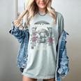 I Buy Books Like I'm Immortal Rose For Men Women Skeleton Women's Comfort Colors T-Shirt Denim