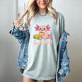 Caffelotl Cute Axolotl Pun Coffee Book Lover Kawaii Humor Women's Comfort Colors T-Shirt Denim Caffelotl Cute Axolotl Pun Coffee Book Lover Kawaii Humor Women's Comfort Colors T-Shirt Denim