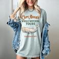 Captain Ahab’s Whale Watching Tours – Moby Book Parody Women's Comfort Colors T-Shirt Denim