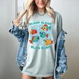 Cartoon Sarcasm Anti-Social Nihilism Introvert Fish Women's Comfort Colors T-Shirt Denim