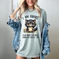 Cat Glasses Coffe Books I Am Awake Please Respect My Privacy Women's Comfort Colors T-Shirt Denim Cat Glasses Coffe Books I Am Awake Please Respect My Privacy Women's Comfort Colors T-Shirt Denim