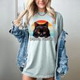 Cat Pun Introvert Anti Social Ew People Kitty Women's Comfort Colors T-Shirt Denim Cat Pun Introvert Anti Social Ew People Kitty Women's Comfort Colors T-Shirt Denim