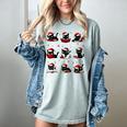 Cat Reading Books Lover Christmas Cat Lover Xmas Women's Comfort Colors T-Shirt Denim Cat Reading Books Lover Christmas Cat Lover Xmas Women's Comfort Colors T-Shirt Denim