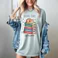Cats Books Lover Men Women Women's Comfort Colors T-Shirt Denim Cats Books Lover Men Women Women's Comfort Colors T-Shirt Denim