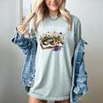 Cats Coffee Books Women's Comfort Colors T-Shirt Denim Cats Coffee Books Women's Comfort Colors T-Shirt Denim
