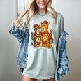Cats Reading Books Christmas Tree Women's Comfort Colors T-Shirt Denim Cats Reading Books Christmas Tree Women's Comfort Colors T-Shirt Denim
