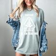 Caution Slippery When Reading Book Lover Women's Comfort Colors T-Shirt Denim