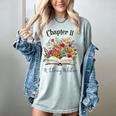 Chapter 11 Years Old 11th Birthday Wildflower Book Lover Women's Comfort Colors T-Shirt Denim Chapter 11 Years Old 11th Birthday Wildflower Book Lover Women's Comfort Colors T-Shirt Denim