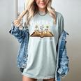 Chapter 21 Years Old 21st Birthday Wildflower Book Lover Premium Tri-Blend Women's Comfort Colors T-Shirt Denim
