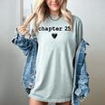 Chapter 25 Book Lovers Readers & Authors 25th Birthday Women's Comfort Colors T-Shirt Denim