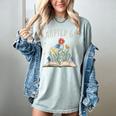 Chapter 65th Birthday Bookworm 65 Years Old For Book Lovers Women's Comfort Colors T-Shirt Denim