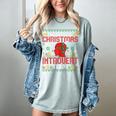 Christmas Introvert Team Introvert Introverted Xmas Women's Comfort Colors T-Shirt Denim Christmas Introvert Team Introvert Introverted Xmas Women's Comfort Colors T-Shirt Denim