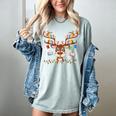 Christmas Librarian Reindeer Matching Family Book Lover Xmas Women's Comfort Colors T-Shirt Denim Christmas Librarian Reindeer Matching Family Book Lover Xmas Women's Comfort Colors T-Shirt Denim