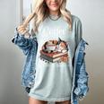 Coffee Cats And Books Cozy Calico Reader Love Cute Cat Women's Comfort Colors T-Shirt Denim Coffee Cats And Books Cozy Calico Reader Love Cute Cat Women's Comfort Colors T-Shirt Denim