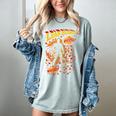 Comic Book Superhero Fall Season Leaf Blower Women's Comfort Colors T-Shirt Denim Comic Book Superhero Fall Season Leaf Blower Women's Comfort Colors T-Shirt Denim