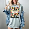 Composition Notebook Costume Teacher Matching Halloween Book Women's Comfort Colors T-Shirt Denim