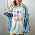 Cool Kids Read Books Apparel Women's Comfort Colors T-Shirt Denim