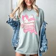 Coquette Reading Book Lover Pink Bow Bookish Mom & Daughter Women's Comfort Colors T-Shirt Denim Coquette Reading Book Lover Pink Bow Bookish Mom & Daughter Women's Comfort Colors T-Shirt Denim