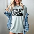 Crying Over Fictional Characters Book Lovers Women's Comfort Colors T-Shirt Denim