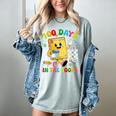 Cute 100 Days In The Books Groovy Boy Girl Teacher Women's Comfort Colors T-Shirt Denim Cute 100 Days In The Books Groovy Boy Girl Teacher Women's Comfort Colors T-Shirt Denim