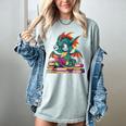Cute Dragon Reading a Book Bookworm For Men Women Kid Women's Comfort Colors T-Shirt Denim Cute Dragon Reading a Book Bookworm For Men Women Kid Women's Comfort Colors T-Shirt Denim