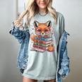 Cute Fox Read More Be Kind Stay Weird Reader Geek Book Lover Women's Comfort Colors T-Shirt Denim Cute Fox Read More Be Kind Stay Weird Reader Geek Book Lover Women's Comfort Colors T-Shirt Denim