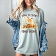 Cute Fox Stay Clever Read Books For Librarian Or Bookworm Women's Comfort Colors T-Shirt Denim Cute Fox Stay Clever Read Books For Librarian Or Bookworm Women's Comfort Colors T-Shirt Denim