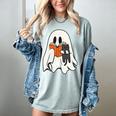Cute Ghost Cat Reading Book Spooky Season Halloween Costume Women's Comfort Colors T-Shirt Denim Cute Ghost Cat Reading Book Spooky Season Halloween Costume Women's Comfort Colors T-Shirt Denim