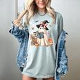 Cute Ghost Reading Book Librarian Book Lover Women's Comfort Colors T-Shirt Denim Cute Ghost Reading Book Librarian Book Lover Women's Comfort Colors T-Shirt Denim