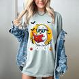 Cute Ghost Reading Book Retro Halloween Librarian Women's Comfort Colors T-Shirt Denim Cute Ghost Reading Book Retro Halloween Librarian Women's Comfort Colors T-Shirt Denim