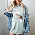 Cute Glasses Read Books & Pet My Maltese Lover Women's Comfort Colors T-Shirt Denim