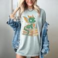 Cute Kawaii Dragon Fantasy Book Lover Book Nerd Women's Comfort Colors T-Shirt Denim