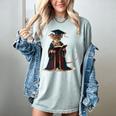Cute Mouse Reading Book Graduation Women's Comfort Colors T-Shirt Denim