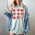 Cute Reading Hearts Valentine Day Book Lover Teacher Student Women's Comfort Colors T-Shirt Denim Cute Reading Hearts Valentine Day Book Lover Teacher Student Women's Comfort Colors T-Shirt Denim