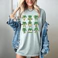 Cute Shamrock Reading Books St Patrick's Day Teacher Reading Women's Comfort Colors T-Shirt Denim Cute Shamrock Reading Books St Patrick's Day Teacher Reading Women's Comfort Colors T-Shirt Denim
