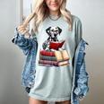 Dalmatian Reading Books Matching Bookworm Readers Librarian Women's Comfort Colors T-Shirt Denim Dalmatian Reading Books Matching Bookworm Readers Librarian Women's Comfort Colors T-Shirt Denim