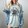 Dark Romance Merch Spicy Book Lover No Triggers Warning Women's Comfort Colors T-Shirt Denim