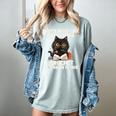 Das Ist Es Was Ich Tue Ich Lese Books Crochet And Women's Comfort Colors T-Shirt Denim