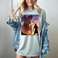 David And Goliath Bible Book Of Samuel Famous Bible Story Women's Comfort Colors T-Shirt Denim