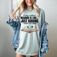 A Day Without Reading Is Like I Have No Idea Women Books Women's Comfort Colors T-Shirt Denim A Day Without Reading Is Like I Have No Idea Women Books Women's Comfort Colors T-Shirt Denim